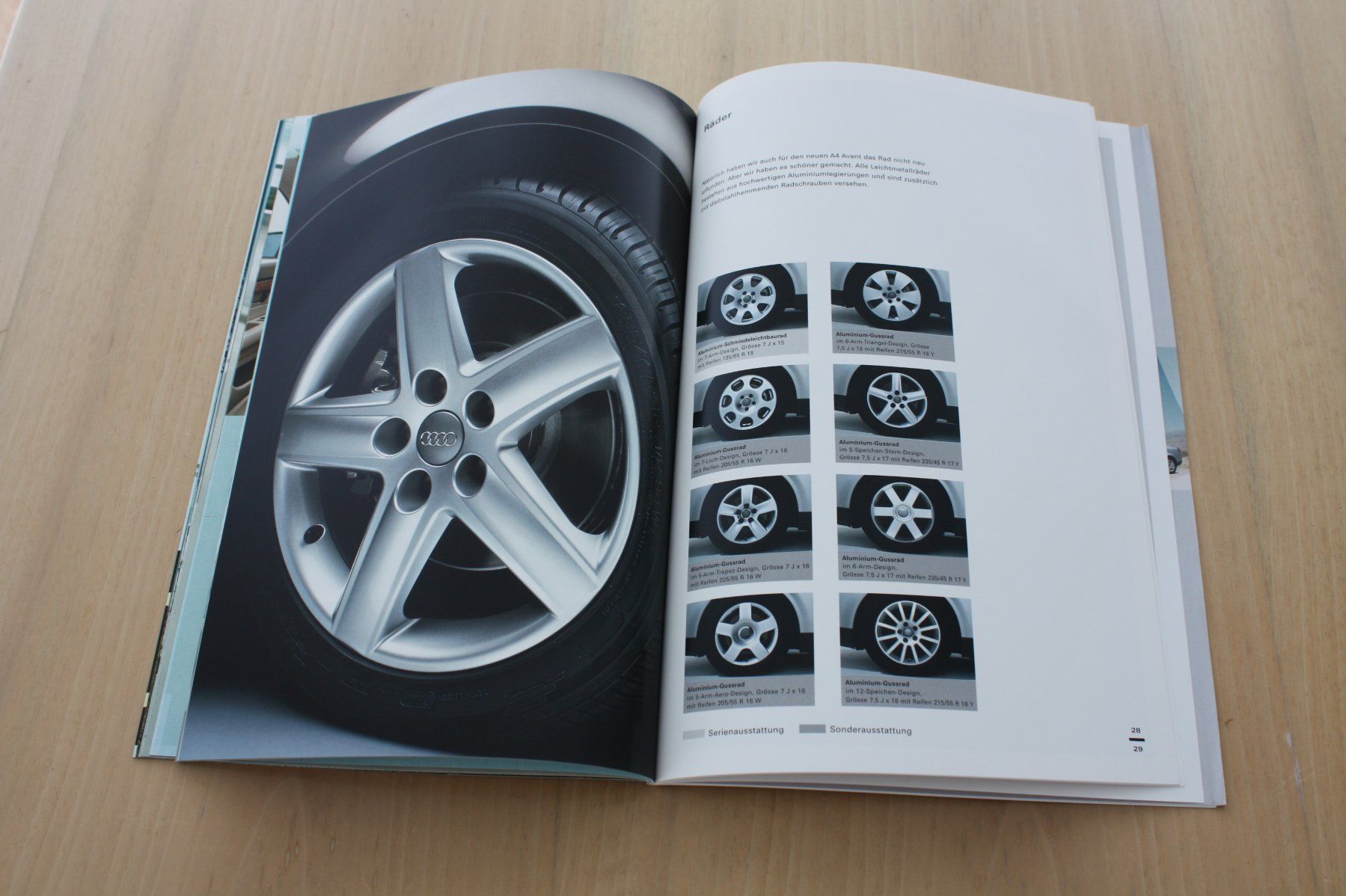 Audi Documenti: Audi A4 Avant CH-Prospekt 6/2001 – Usato da Wikon venduto da erwin400 8