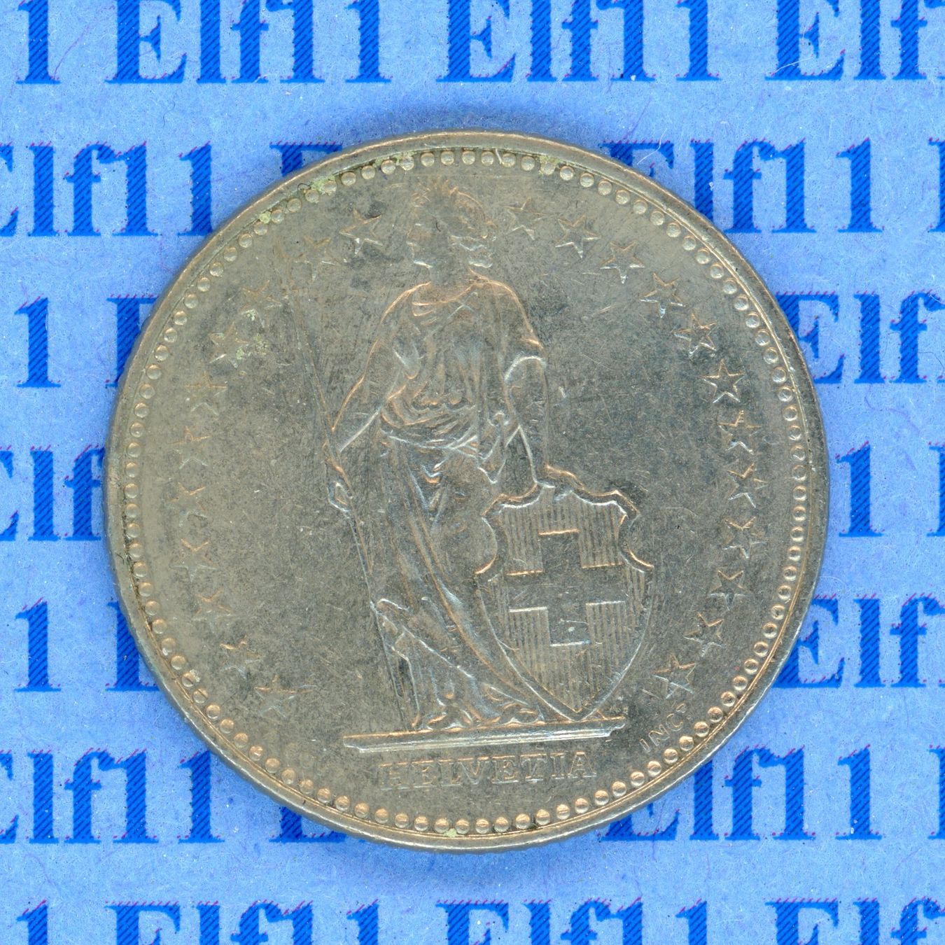 Tutti le monete: CHF___1.00 1984 ss-vz 1 Franken – Usato da Widnau venduto da Elf11 1