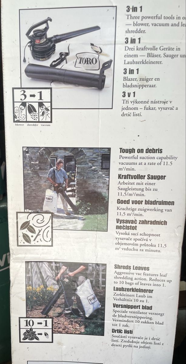 Laubbläser & Laubsauger: Elektrischer Sauger / Bläser – Gebraucht aus Schwerzenbach von Muffi01 4