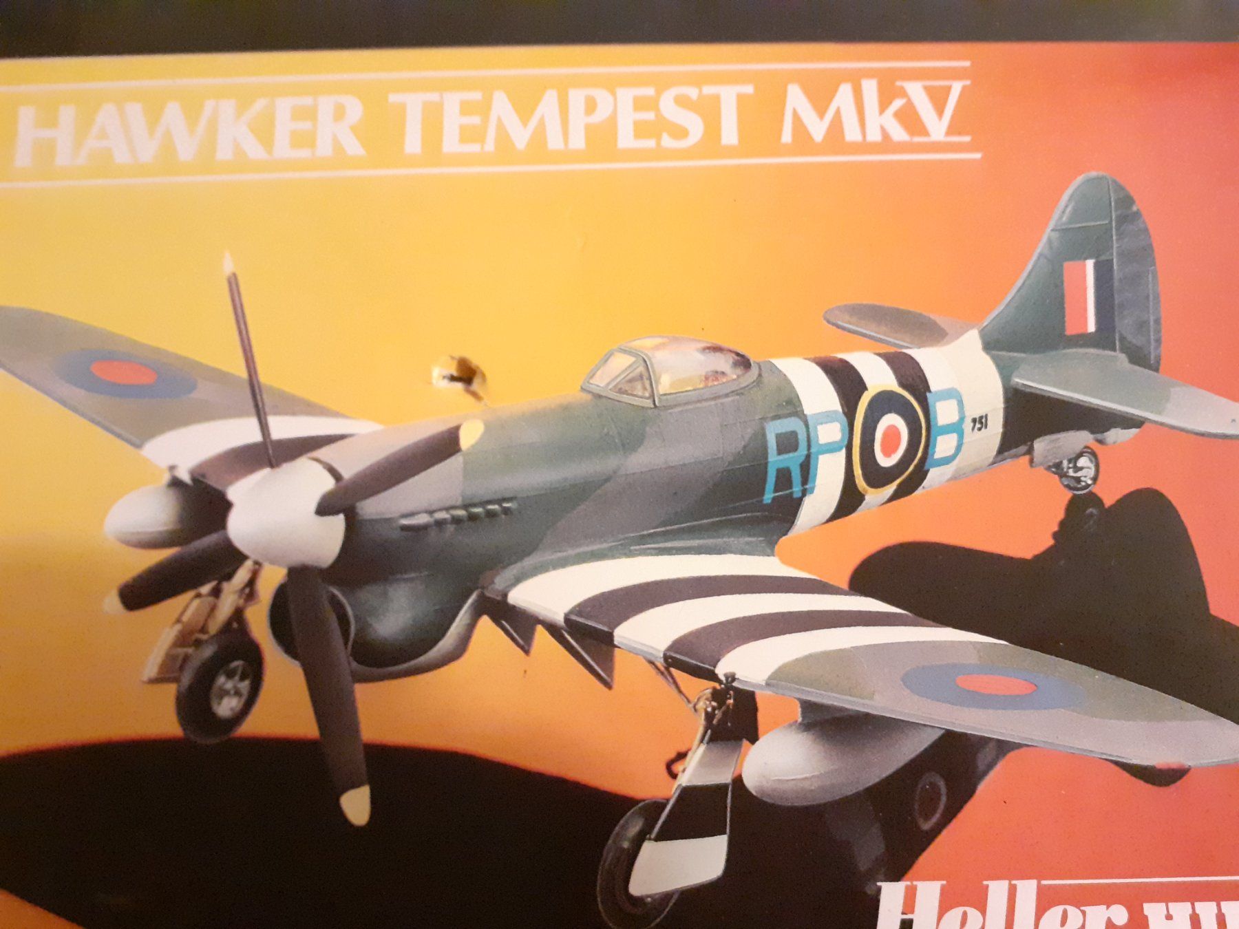 Heller Kit di modellismo & Modellini statici: Hawker Tempest MK V – Nuovo (secondo la descrizione) da Zürich venduto da Crocuda 2