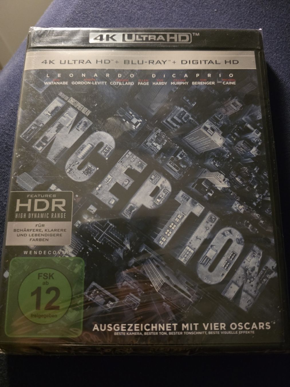 Tutti i DVDs: Inception - 4K UltraHD + Blu-ray - OVP – Nuovo e nell'imballaggio originale da Ellikon a d Thur venduto da razzorblog
