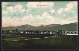 Wangen a. A., General-Ansicht aus der Vo