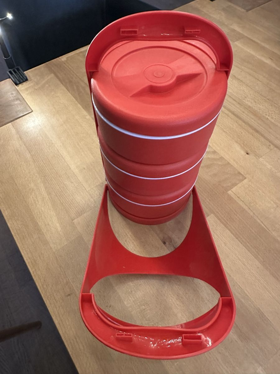 Behälter & Ähnliches: ALLES MUSS WEG!!! Lunchbox-Set, 3-teilig, rot – Neu (gemäss Beschreibung) aus Oberbipp von Angel_Queen 1