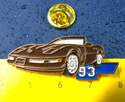 CHEVROLET CORVETTE C4 1993 CABRIO AUTO PIN GEPRÄGT LIMITIERT