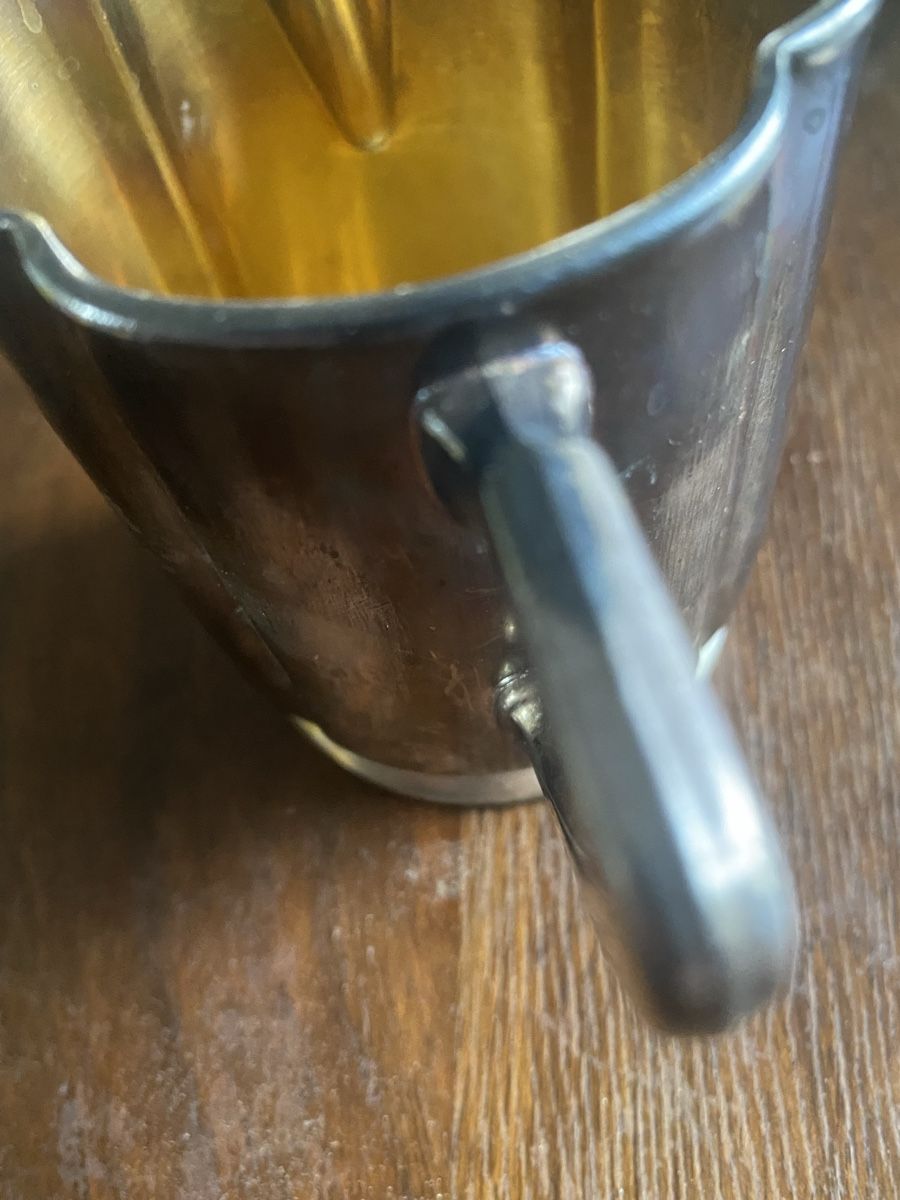 Caraffe: Sigg Jugendstil Milchkanne versilbert, Vintage – Usato da Baden venduto da swiss-alps 3