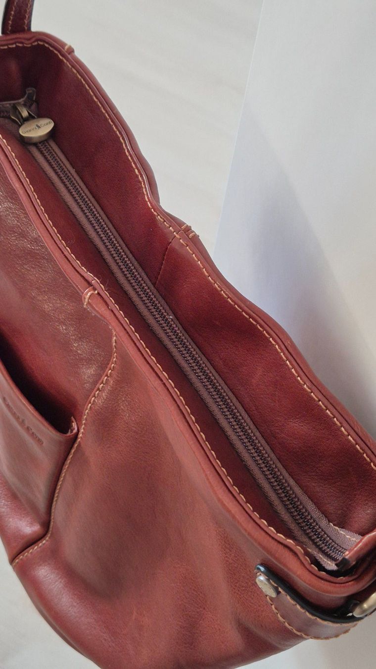Borse da donna: Damen Lederhandtasche neu – Nuovo (secondo la descrizione) da Kilchberg ZH venduto da logn 6