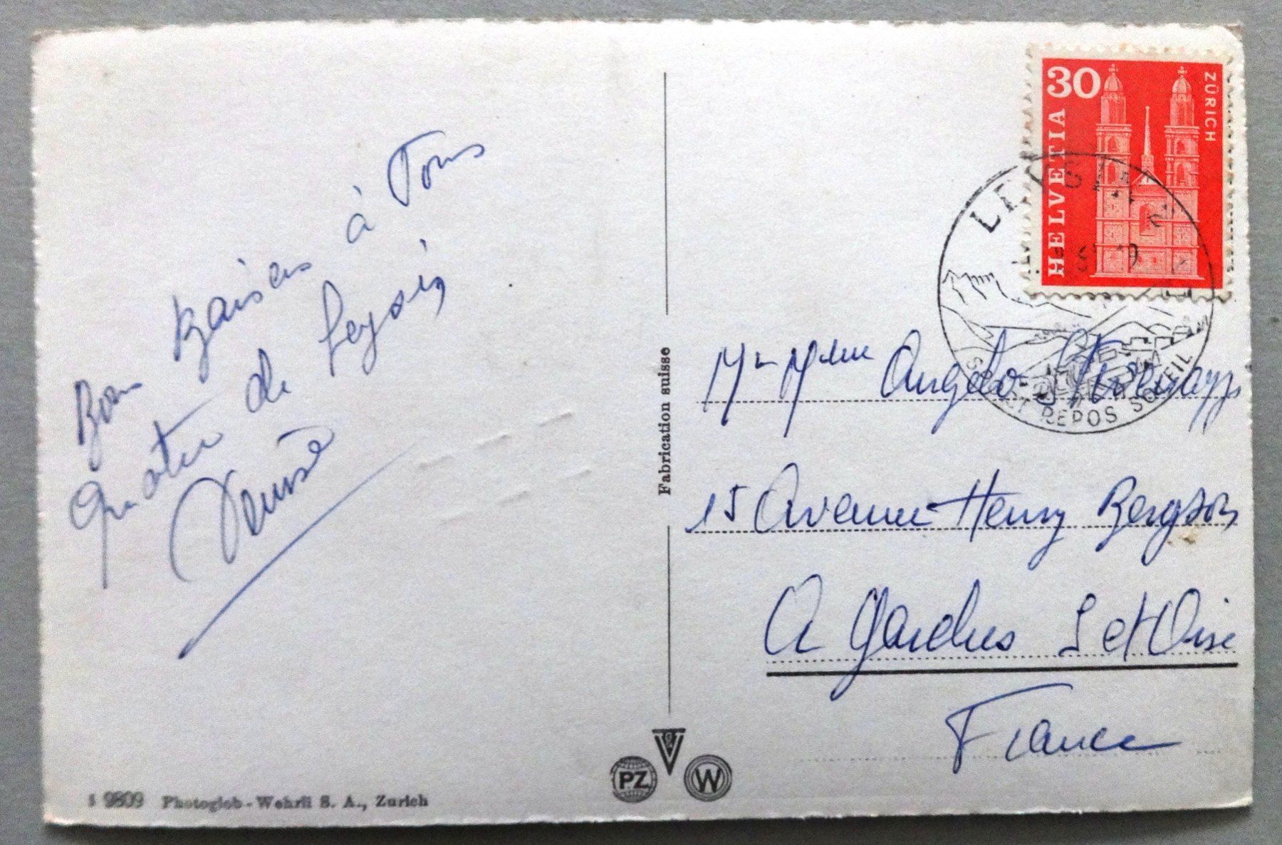 Cartes postales: Leysin – D'occasion à Fétigny par Billy2miny 1