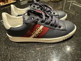 Bally Sneaker Schuhe blau Gr 38 Leder Damen Neu Navy blue