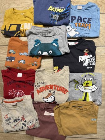 12 dünne Pullover für Jungen, Größe 92, von Zara, Next,… 🦊