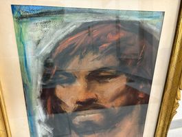 48.5 cm breit x 63.5 cm hoch Gemälde Portrait