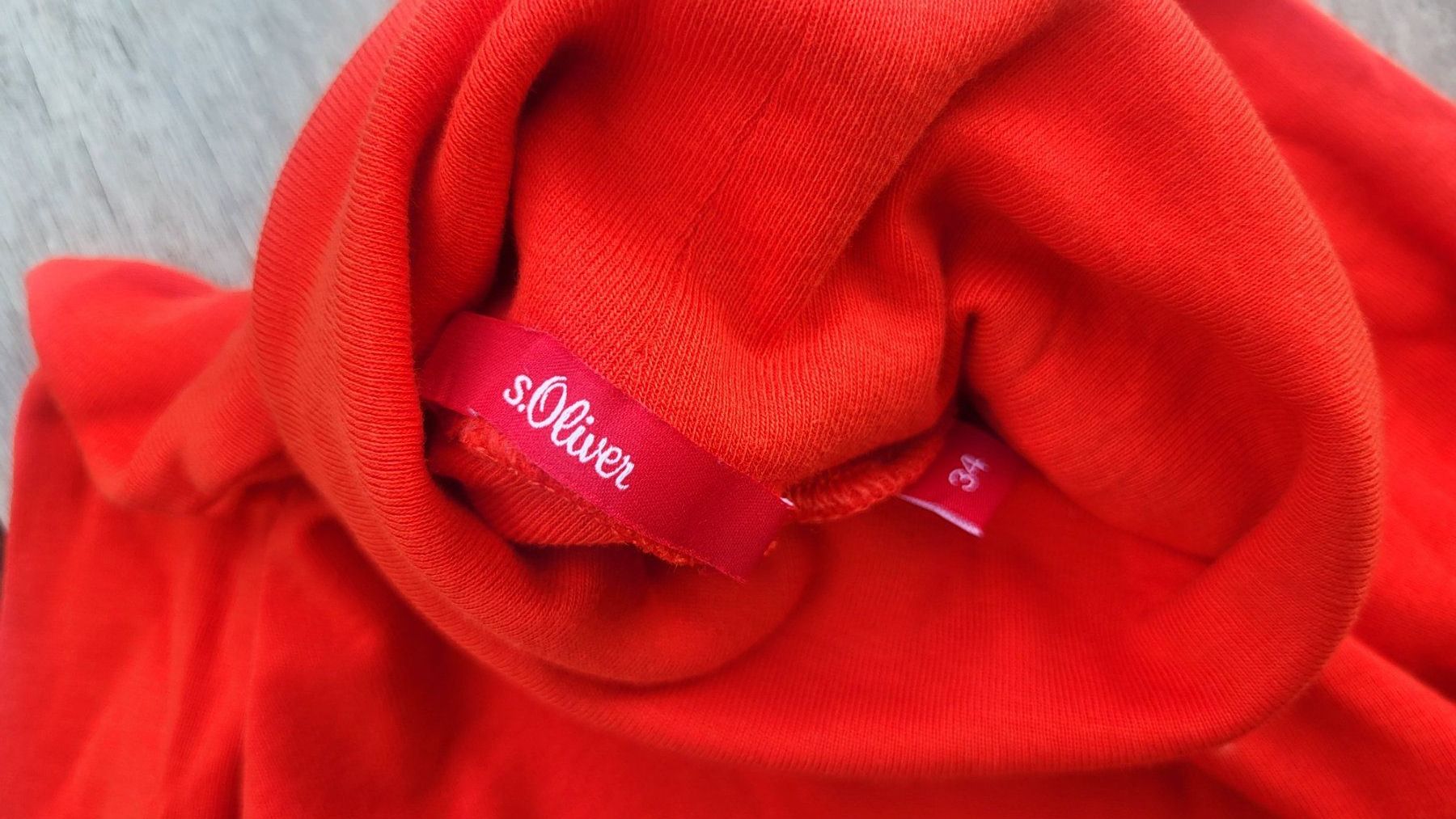 S.Oliver Pullover & Sweatshirts: Rollkragenshirt s.Oliver 34 rot – Gebraucht aus Zürich von Sibetti 1