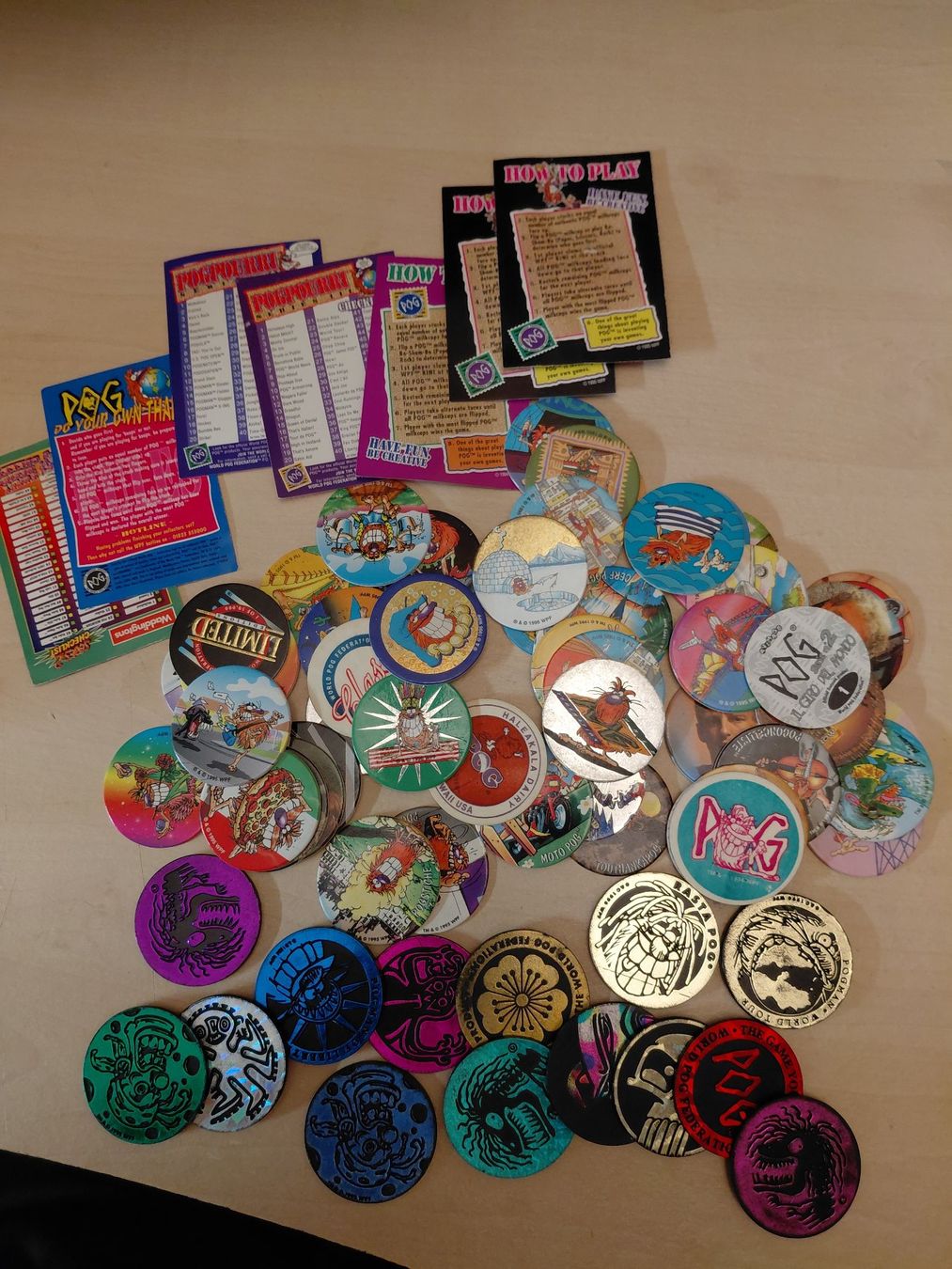 Giochi: pogs Mega Lot – Usato da Bévilard venduto da PogMania