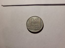 10 Francs Frankreich Silber 1930