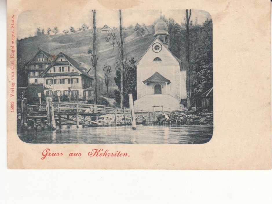 Cartoline postali: Kehrsiten ca. 1910 – Usato da Bürglen TG venduto da StampGraf