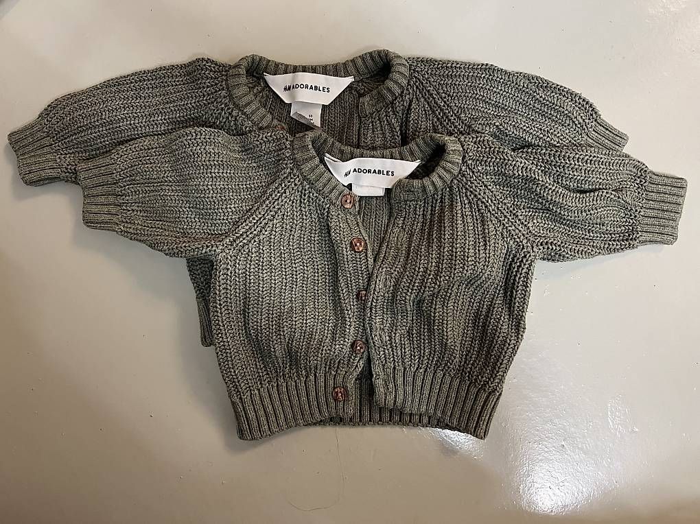 H&M Giacche & Cappotti: Strickjacke in Patentstrick Grösse 50 – Usato da Jegenstorf venduto da ste_k82p