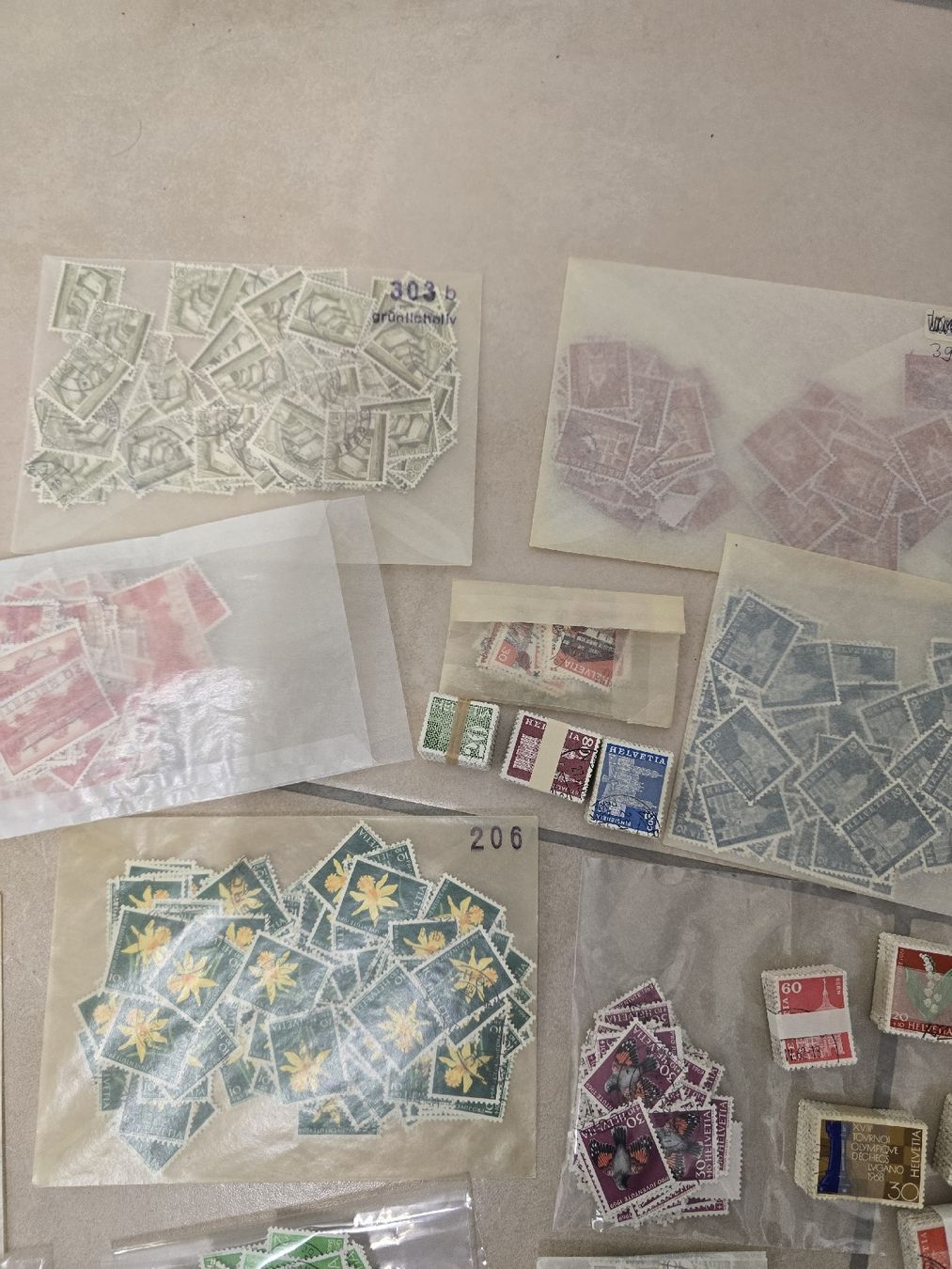 Tutti i francobolli: Briefmarken-Sammlung Schweiz, Top Angebot! – Nuovo (secondo la descrizione) da Uznach venduto da Ardi012 3