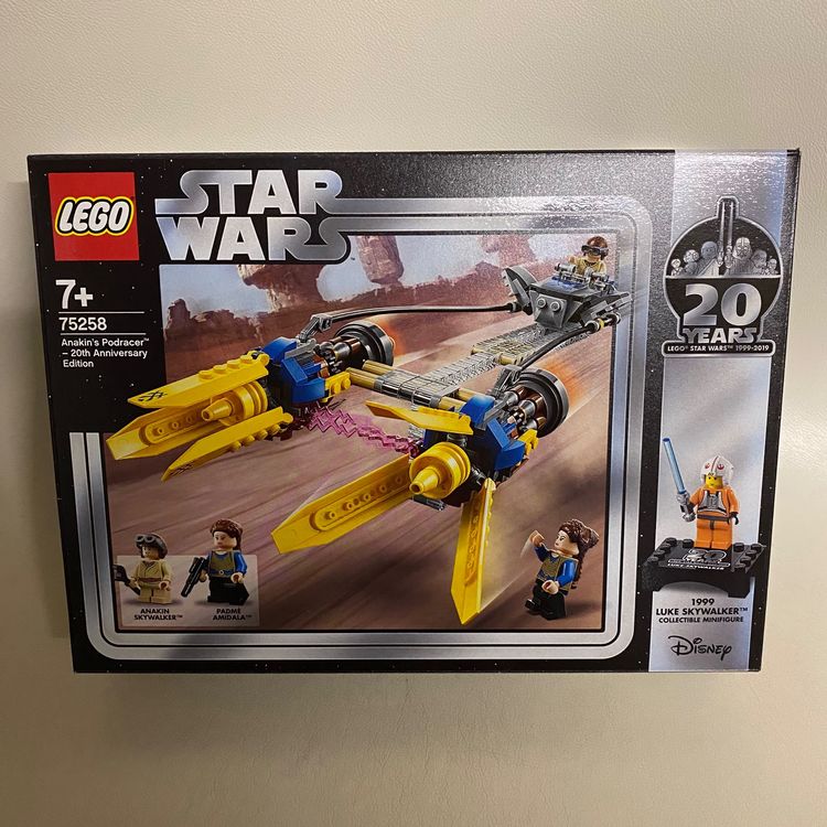Lego 75258 Star Wars Anakin‘s Podracer 20 Year Anniversary (Neu und ...