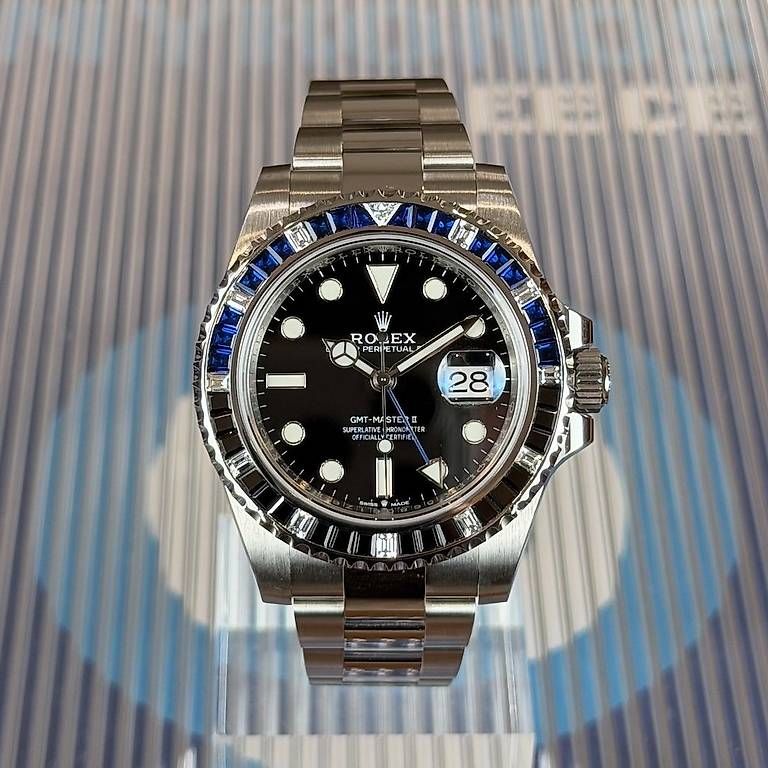Orologi: Rolex GMT-Master II "Batman" Custom 126710BLNR – Usato da Genève venduto da minty.watches