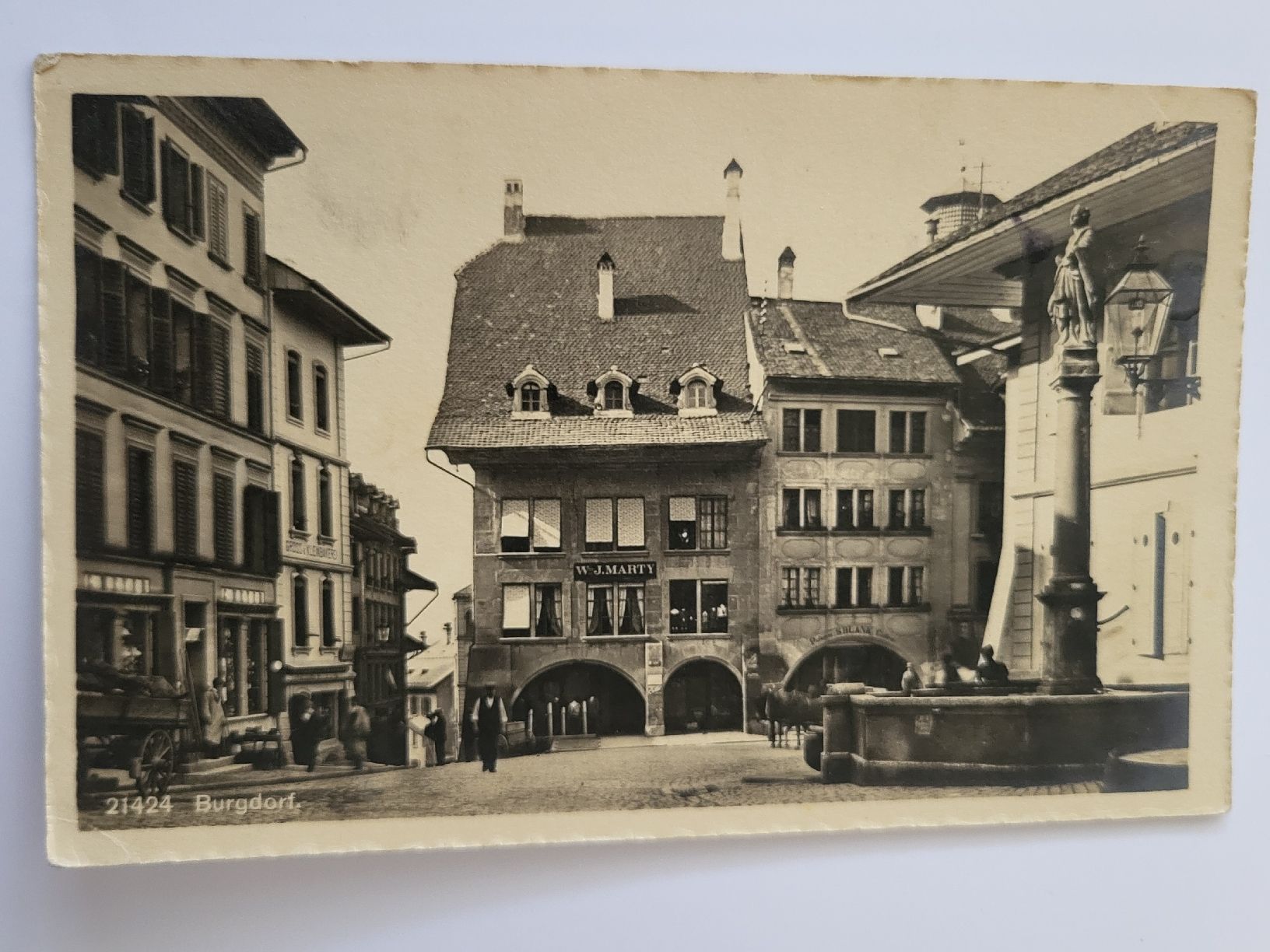 Cartoline postali: Alte Ansichtskarte Burgdorf, R21 – Usato da nunningen venduto da mic_88k2