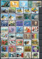 Lot mit 98 verschiedenen Briefmarken aus der Schweiz ab 1.-