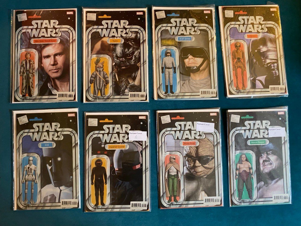 Fumetti: Komplettset Marvel Star Wars Action Figure Variant Comics – Usato da Schmiedrued venduto da swissgeeks01 8