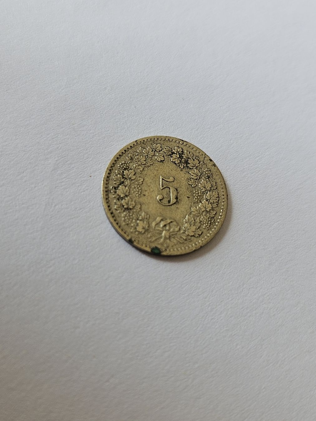 Toutes les monnaies: 5 Rappen 1850 – D'occasion à Pfäffikon ZH par Melibol 1