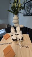 Louis Vuitton Segeltuch Sneaker – weiß/braun