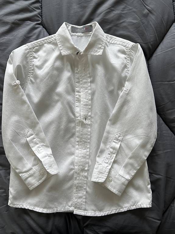 Camicie: Camicia cerimonia "officina 51" taglia 4 anni puro cotone – Usato da Tesserete venduto da l_m_n67r