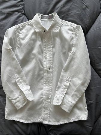 Camicia cerimonia "officina 51" taglia 4 anni puro cotone
