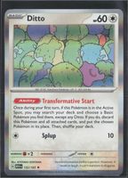 POKÉMON / Ditto / Mew 151 / Holo 🇺🇸 