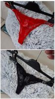 2 schöne Spitzen Tanga gr L