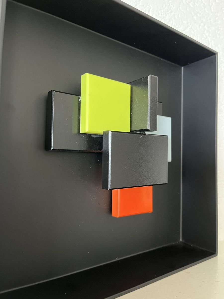 Toutes les décorations: Décoration murale: tableau 3D géométrique – D'occasion à Lausanne par joltei 1