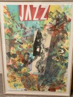 Farbige Lithographie von Lorenz Spring (1964) - Jazz