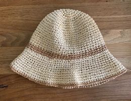 Faltbarer Mädchen-Sommerhut von VERTBAUDET, 55-56cm