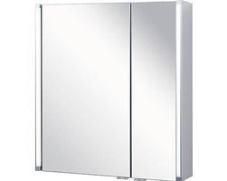 LED-Spiegelschrank: form&style SALENTA grau