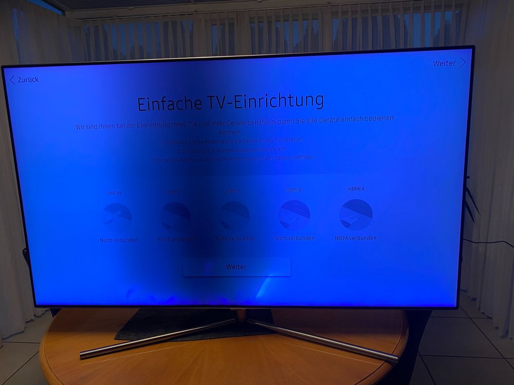 Samsung LED Fernseh schwarzer Streifen defekt Kaufen auf Ricardo