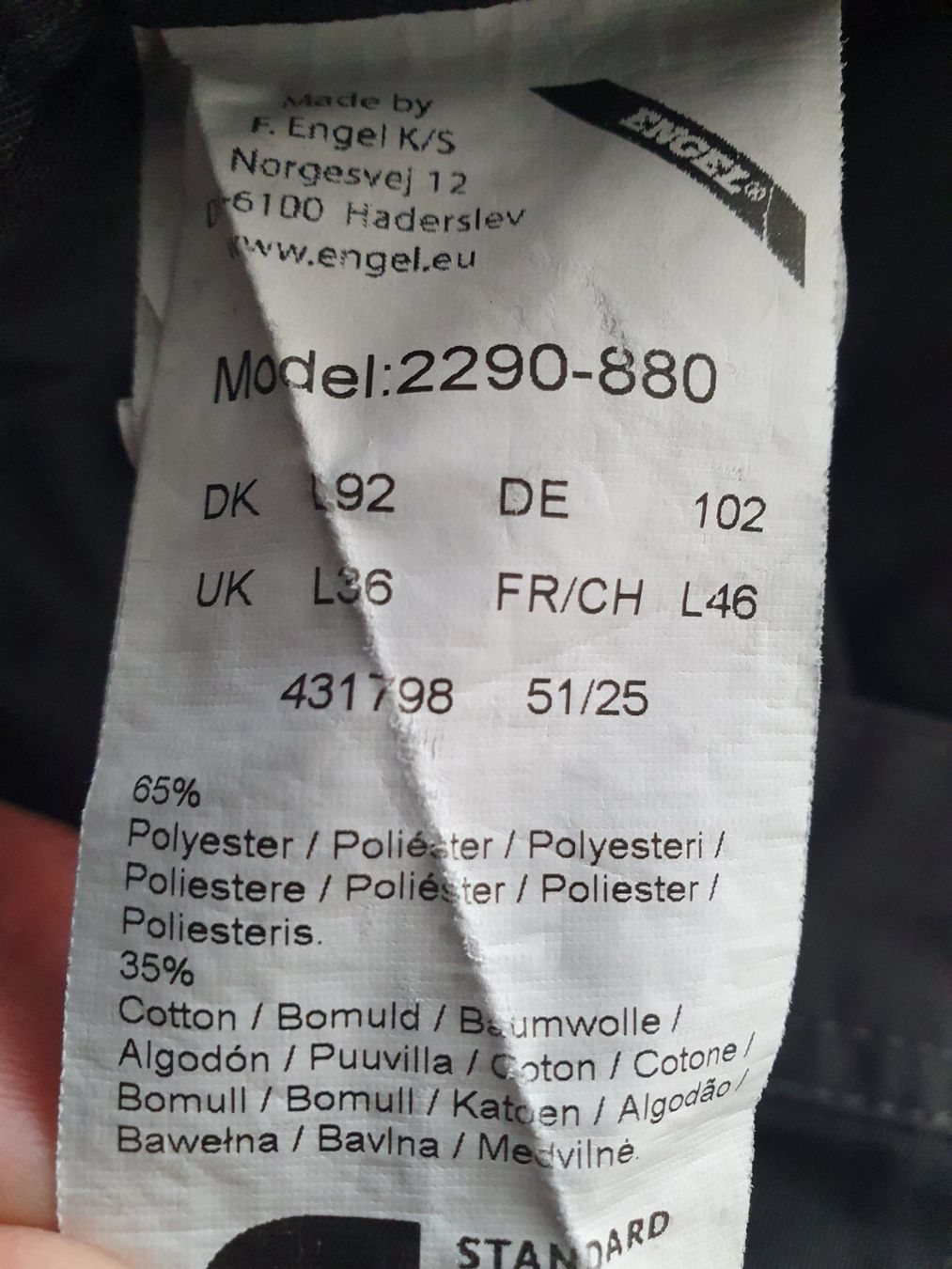 Pantaloni: Arbeitshose Engel – Nuovo (secondo la descrizione) da Tobel venduto da Fiatagri 2