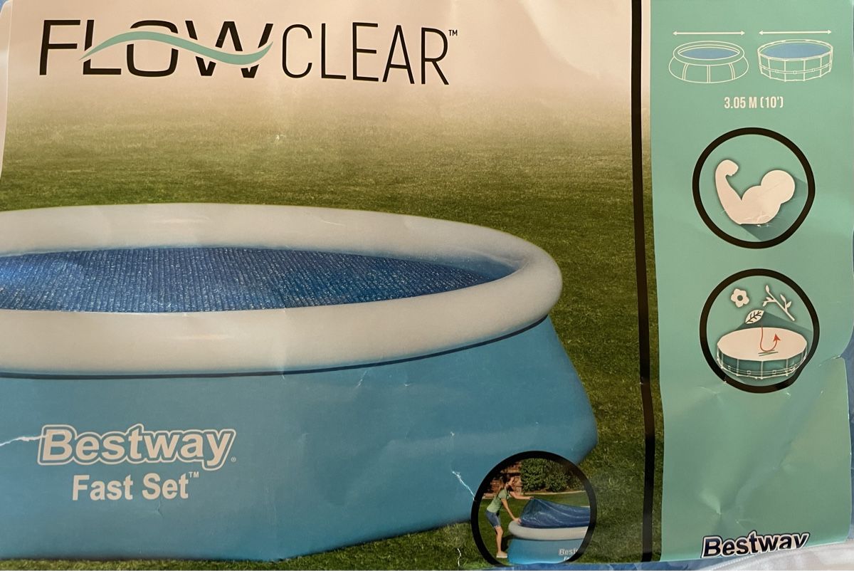 Intex Schwimmbad: Intex Metal Frame Pool Set 3.1 m – Gebraucht aus Wegenstetten von  3