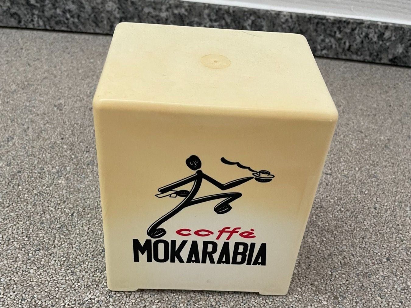 Handtuchhalter: Vintage Handtuchspender Mokarabia Café – Gebraucht aus Zug von Cry71 1