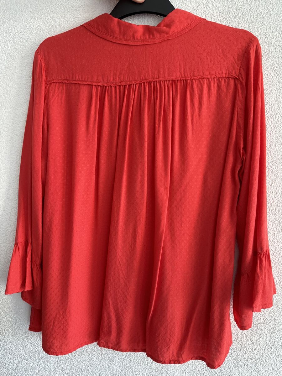 Camicette: Damen Bluse rot von Manor – Usato da Zug venduto da Hehe 5