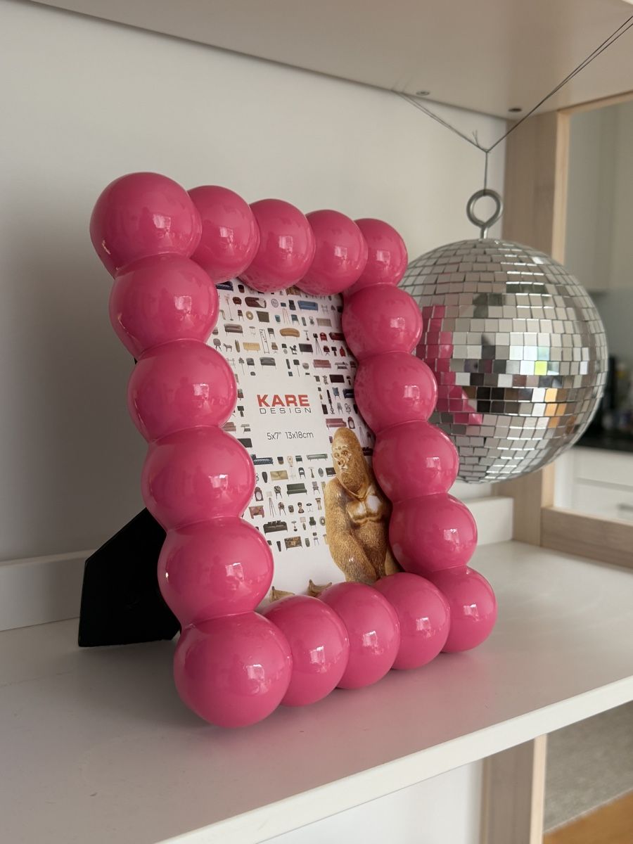 Cornici: Kare Design Bilderrahmen Bubble Pink – Nuovo e nell'imballaggio originale da Adliswil venduto da tioe