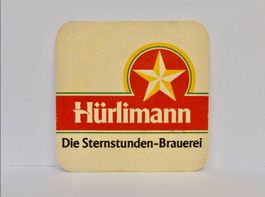 Bierdeckel HÜRLIMANN Bier Untersetzer Vintage Rarität