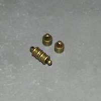 Magnetverschluss bronzefarben- Rausverkauf - 22 Stk.