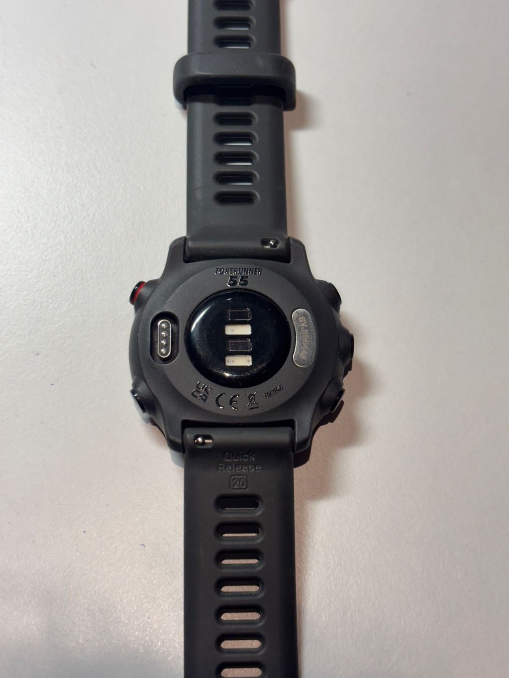 Garmin Smartwatch: Garmin Forerunner 55 GPS Uhr schwarz – Nuovo (secondo la descrizione) da Wangen SZ venduto da Cabrio19 3