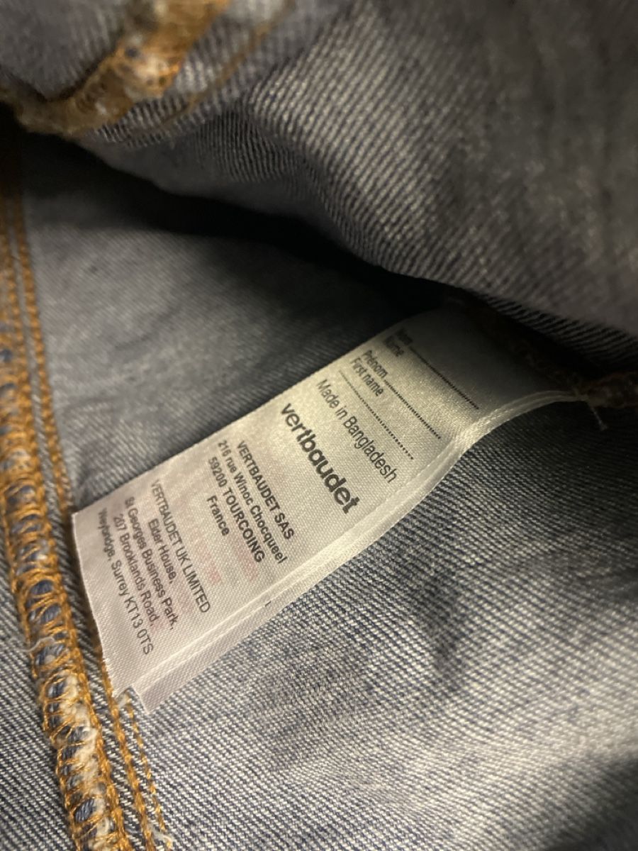 Vertbaudet Jacken & Mäntel: StretchJeansjacke Vertbaudet blau Gr.134  – Gebraucht aus Obergerlafingen von cabo4 2