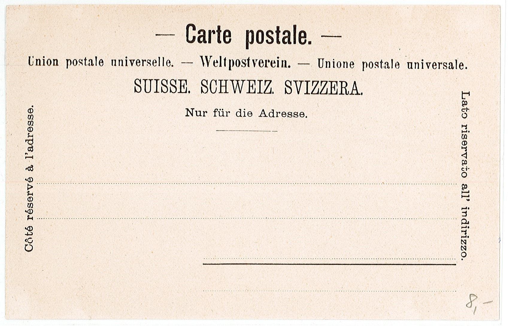 Cartoline postali: SO 97 SOLOTHURN St. Ursuskirche 2 Bilder – Usato da Fribourg venduto da philafri 1