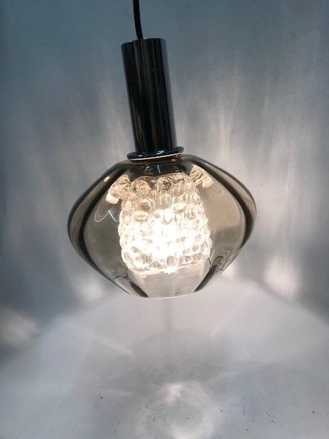 Lampadari & plafoniere: Hängelampe rauchiges Glas doppelglasig – Usato da Zürich venduto da gigimai67 1