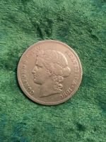 Schweiz / Suisse 5 Franken / Francs 1890
