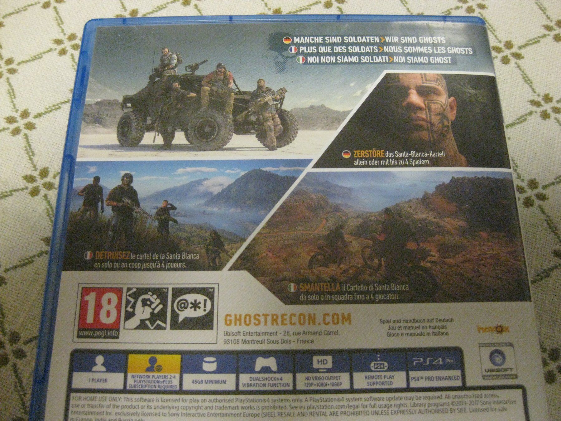 Sony Spiele: PS4 GHOST RECON – Gebraucht aus Münchenbuchsee von neuwertig-gespart 3