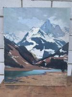 Gemälde Sicht Schwarzsee sig Robert Kiener